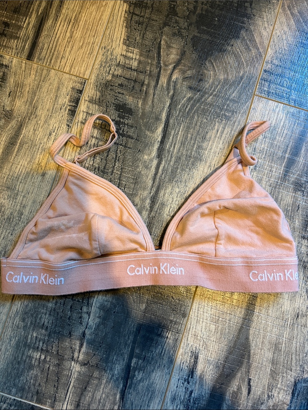 Calvin Klein Bralette in Dusty Rose
